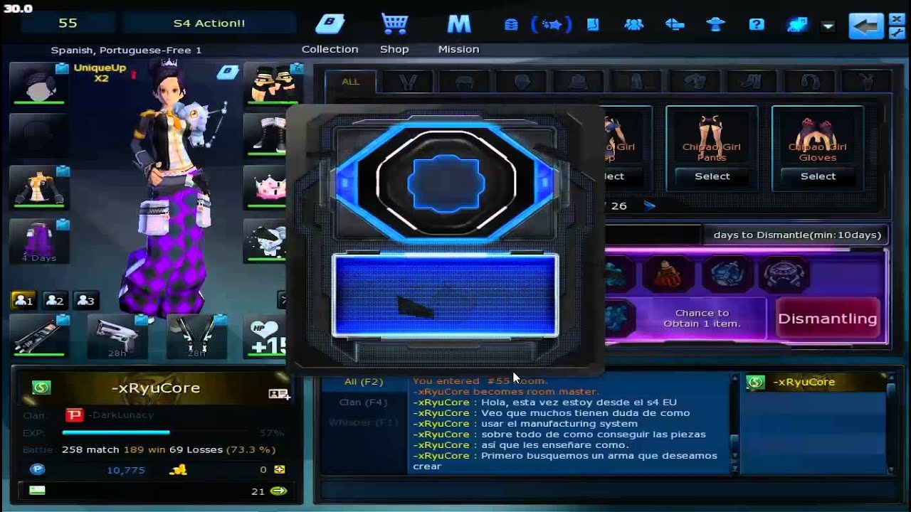 Como usar el Manufacturing System [S4 League - eSpers]