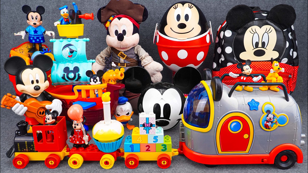 Satisfying with Unboxing Disney Mickey Mouse Clubhouse Birthday Parade Playset | Review Toys ASMR