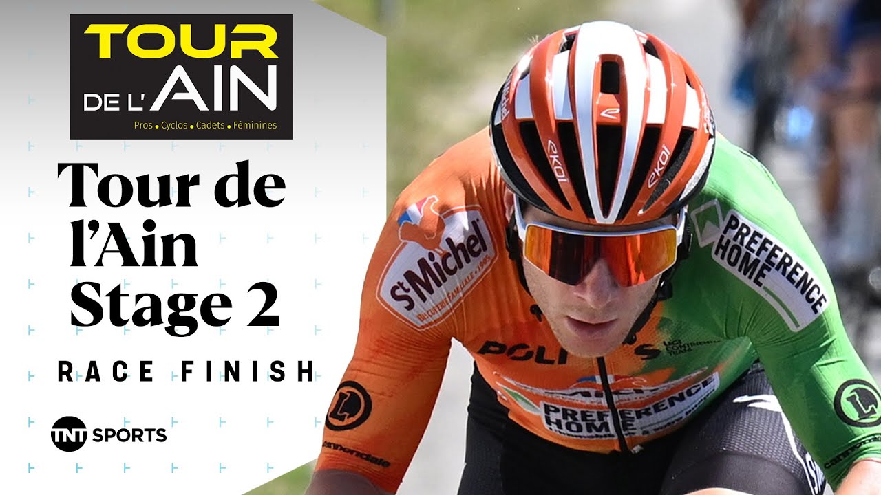 STATEMENT MADE! 🔥 | 2025 Men's Tour de l'Ain Stage 2 Final KM's | TNT Sports Cycling