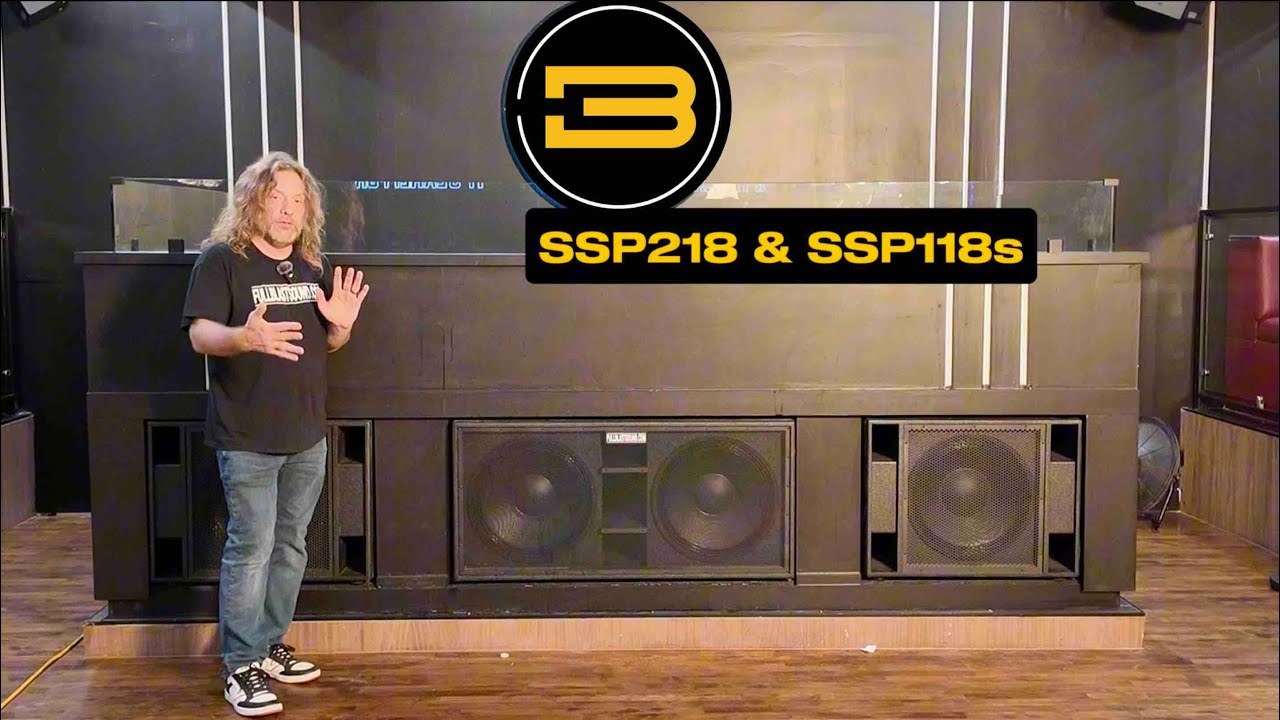 Система BASSBOSS для ночного клуба: SSP218, SSP118, CCM, Diamon, SV9, BB15