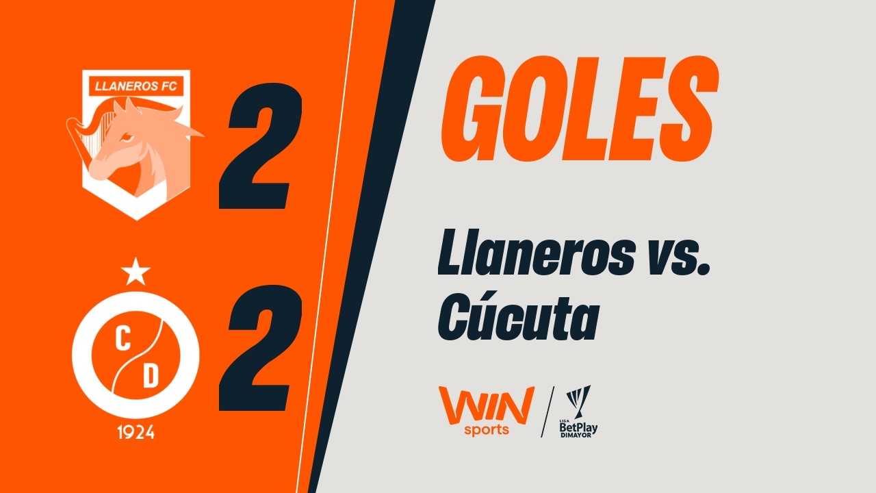 Llaneros vs. Cúcuta (goles) | Liga BetPlay Dimayor 2026-1 | Fecha 12