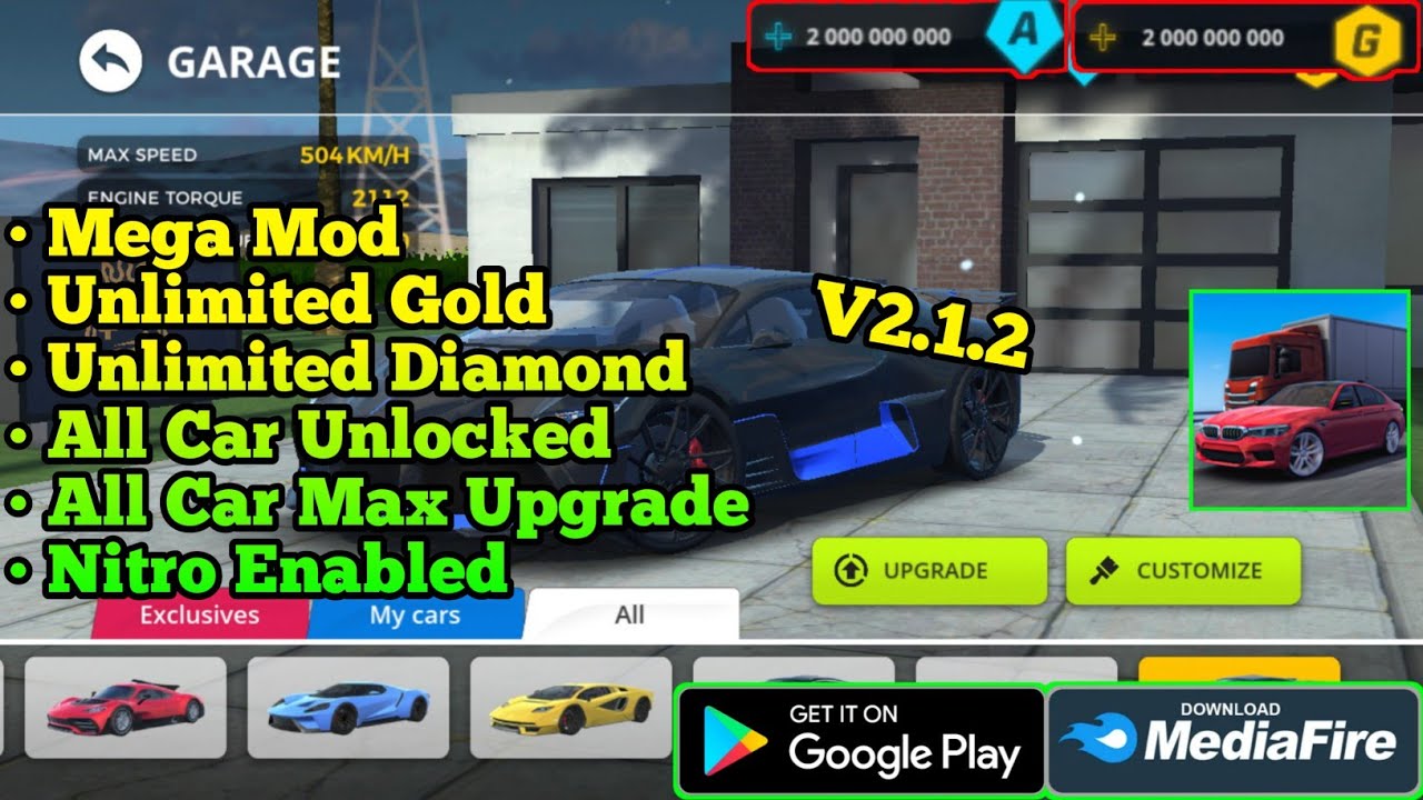 Traffic Recer Pro Mod Apk Terbaru 2026 All Car Unlocked - Unlimited Diamond - V2.1.2