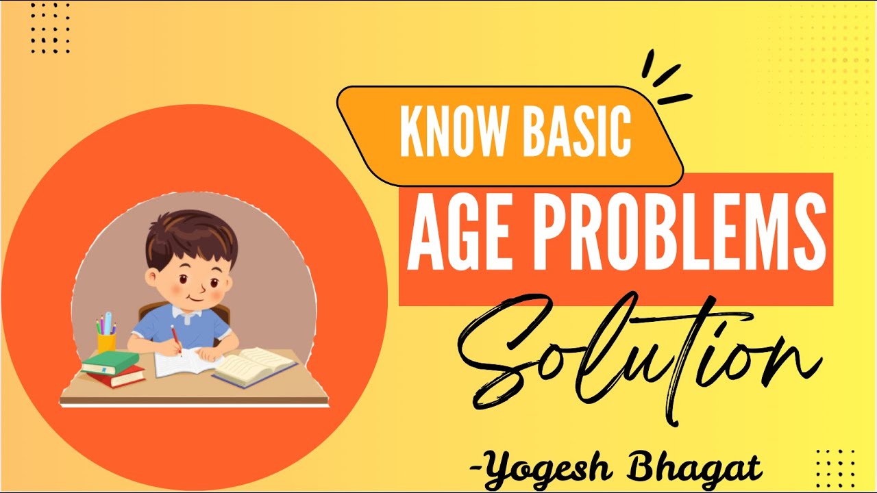 🔥 Age Problems in 15 Minutes | CTET & UGC NET 📘