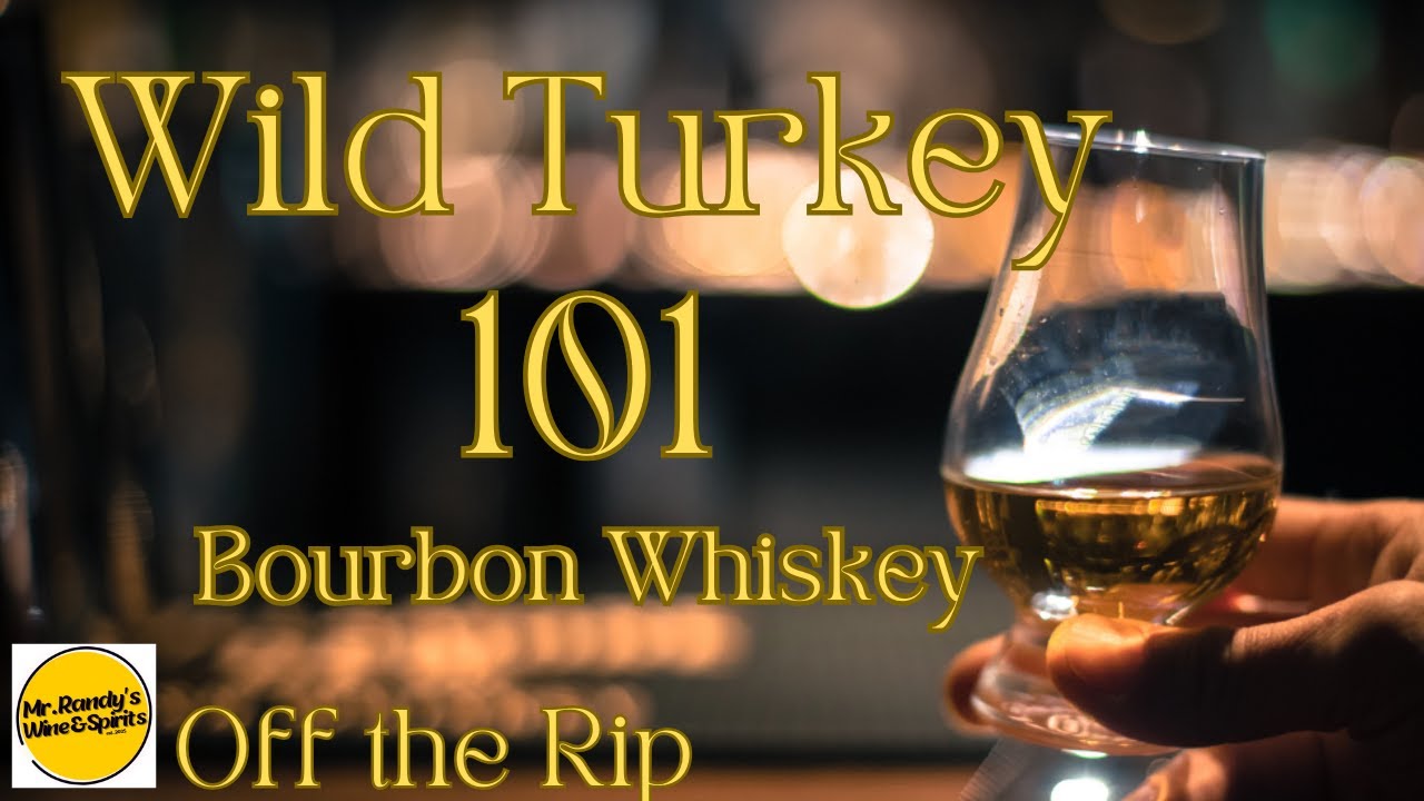 Wild Turkey 101 Bourbon Whiskey Off the Rip