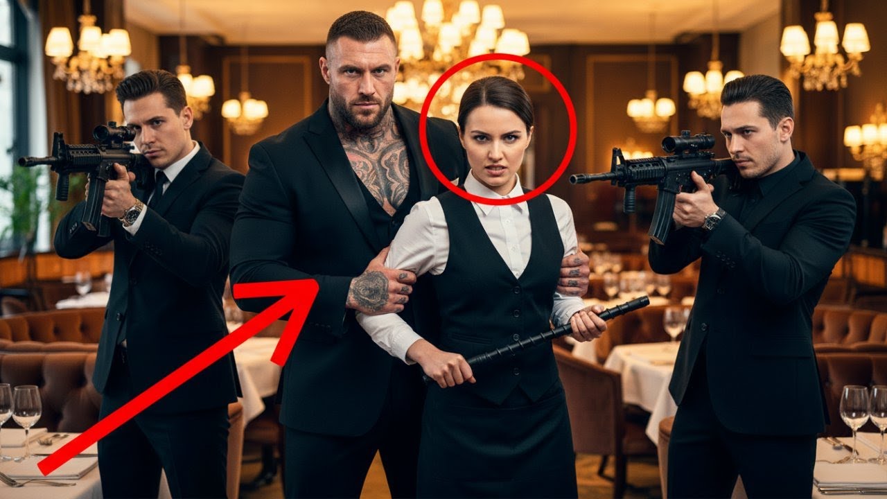 Three Men Attacked A Mafia Boss In A Restaurant Then Waitress's Hidden Skill Changed Everything