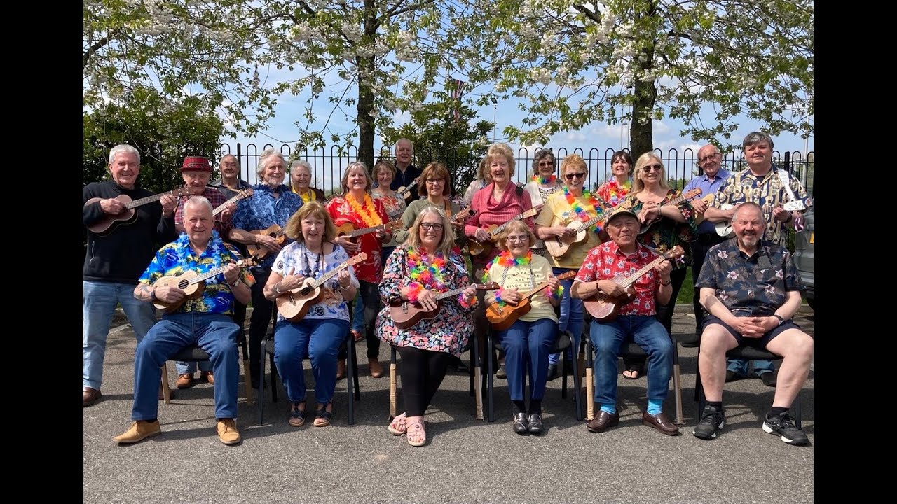 Acorn Ukes play When You Walk in the Room