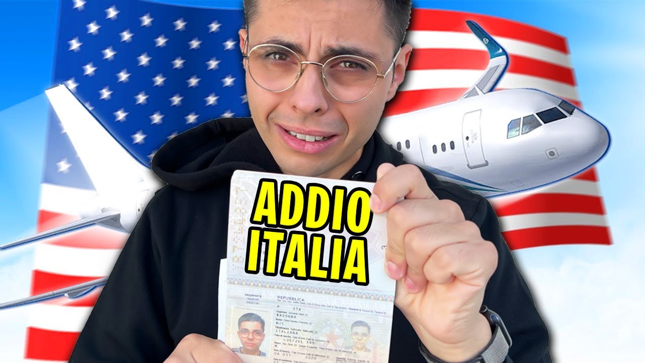 BASTA. SCAPPO IN AMERICA 🇺🇸