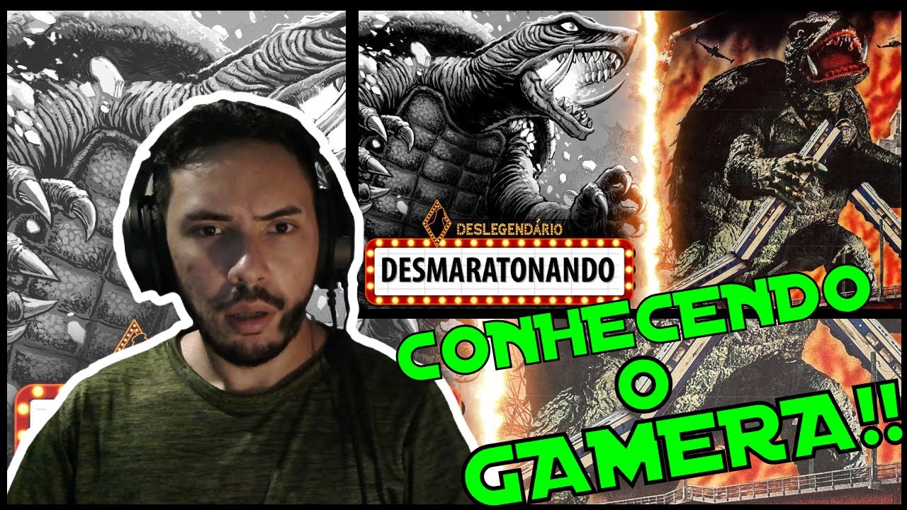 (NÃO CONHECIA) REACT | DESMARATONANDO GAMERA #1 - GRANDE MONSTRO GAMERA (1965) - DO DESLENGEDÁRIO