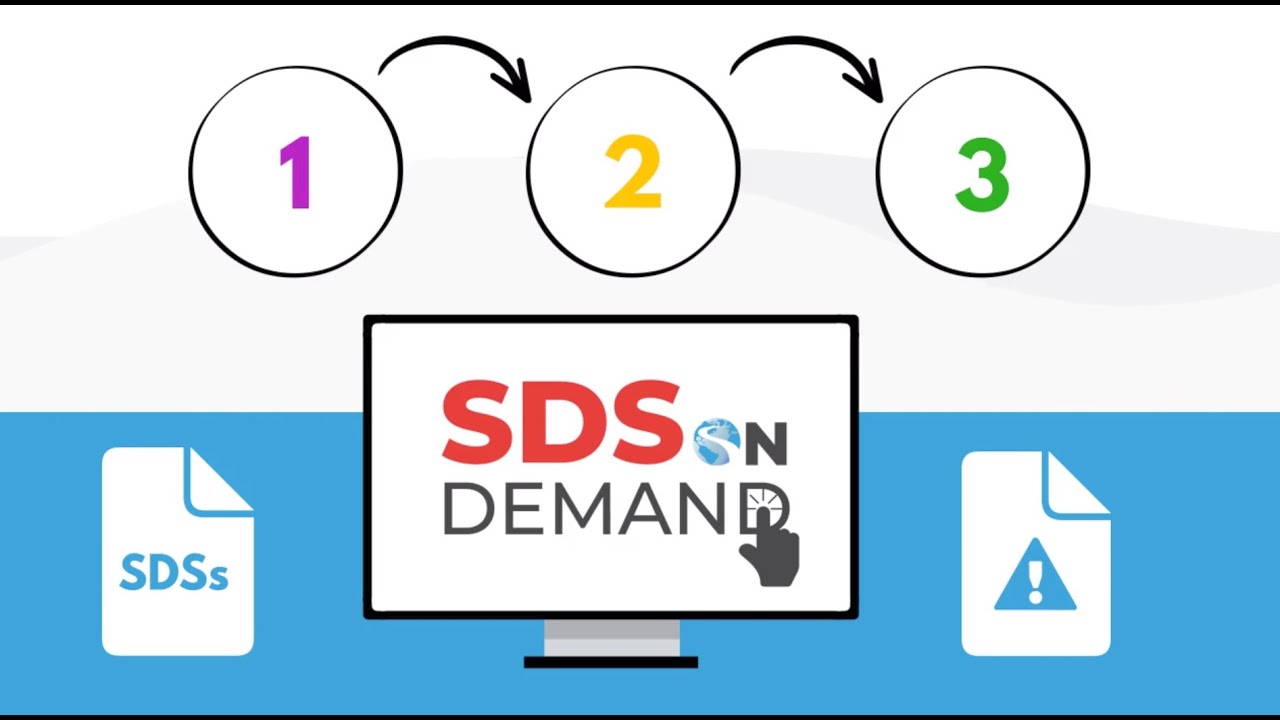 ERA's SDS on Demand creates your SDSs and GHS labels in 3 Simple Steps