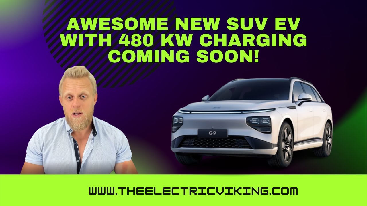 Awesome NEW SUV EV with 480 kw charging coming soon!