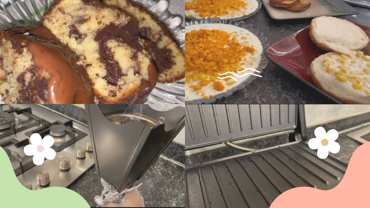 يوميات أم  وربة بيت بسيطه 🌸كيك ماربل بالزبده 🍴