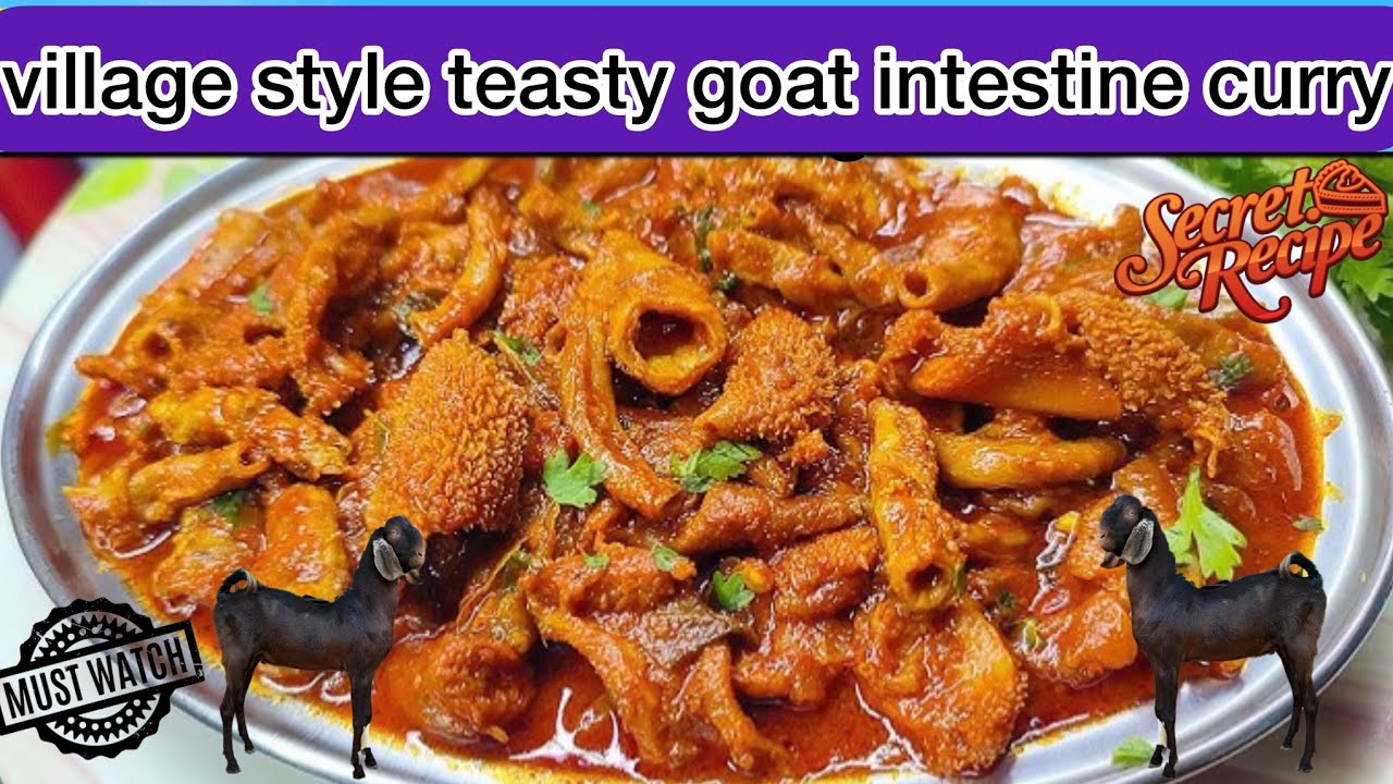 THE GOAT INTESTINE CURRY l FOOD l COOKING l #trending #viral #viralrecipe 