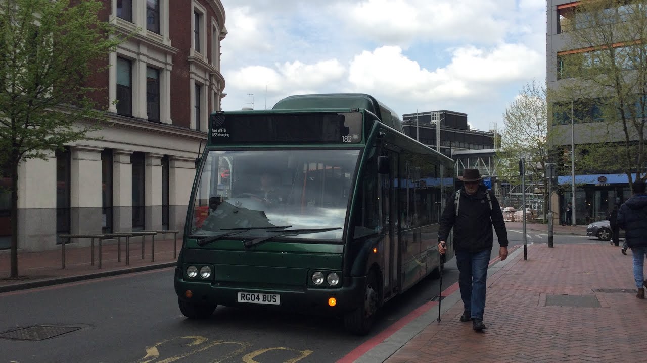 Reading Buses Optare Solo 182 (RG04 BUS) On Route 42 To Rivermead