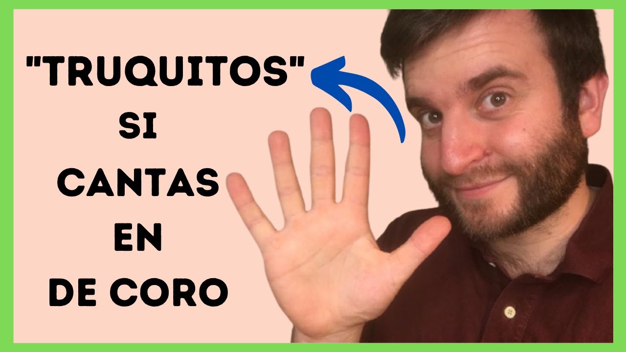 🔴 5 TRUCOS si CANTAS en CORO que NO TE PUEDES PERDER