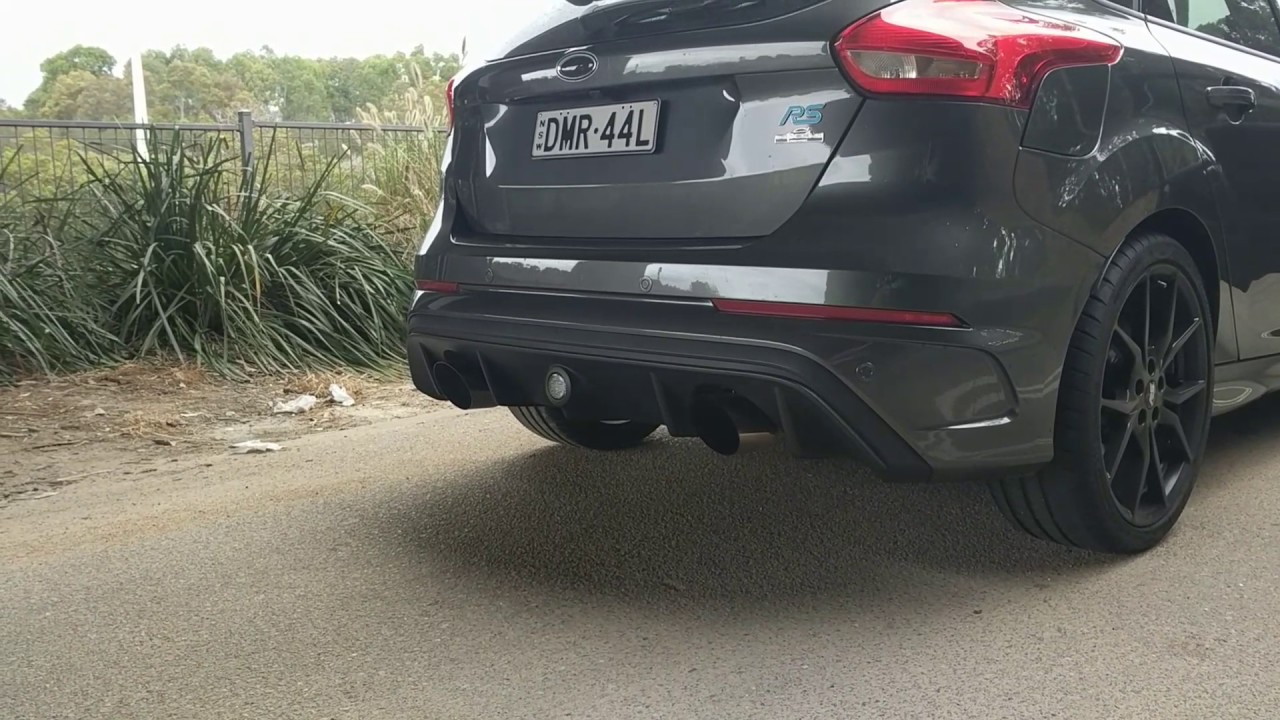 Velossa Tech 2017 Focus RS Mk3 Cobra Venom DeCat Exhaust.