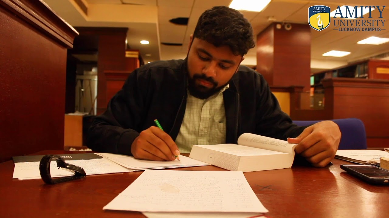 The Central Library at Amity University Lucknow