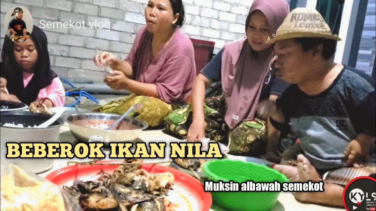Semekot ngumpul bareng keluarga beberok has lombok lambang kebersamaan