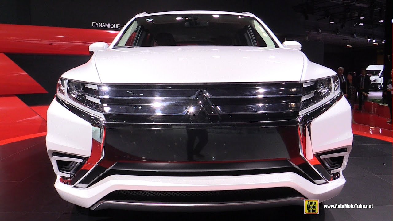 2015 Mitsubishi Outlander PHEV Concept S - Exterior and Interior Walkaround - 2014 Paris Auto Show