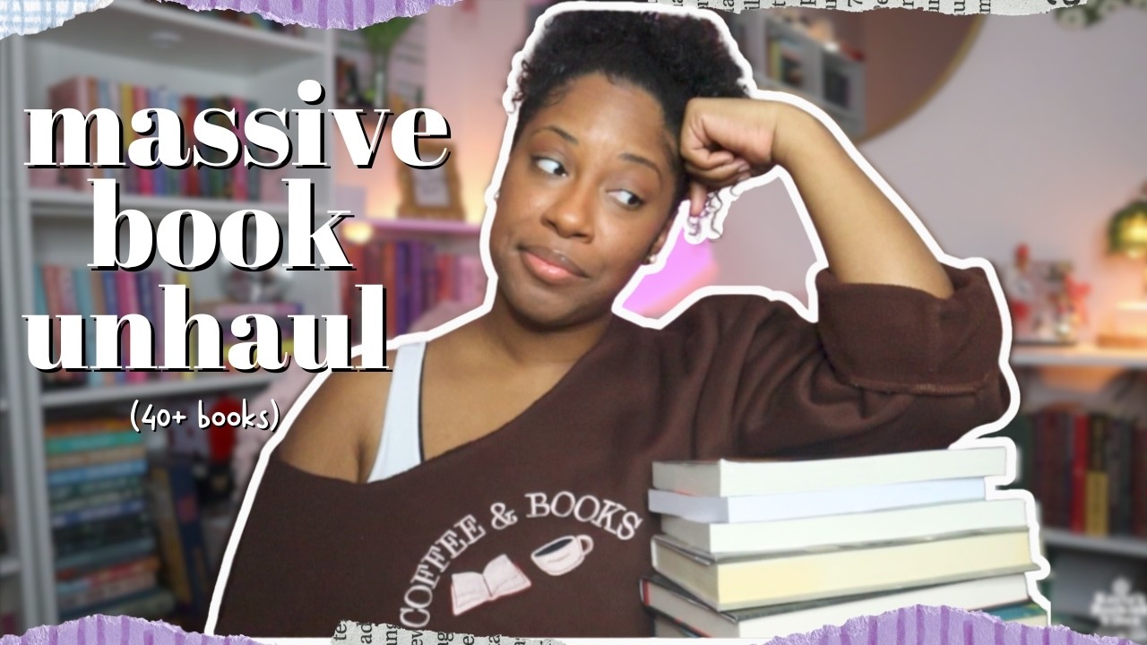 Unhauling 40+ Books| Making Room on my Shelves 📚🗑️✨