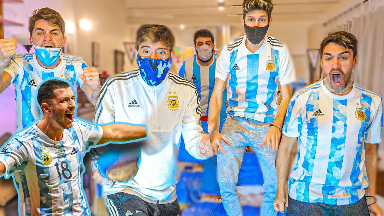 Reacciones de amigos | Argentina vs Uruguay | Copa América 2021