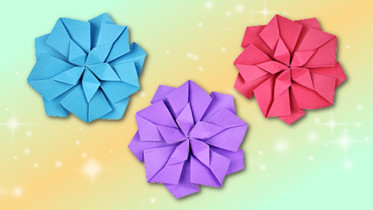 Florecita de Papel🌸Flor de Origami