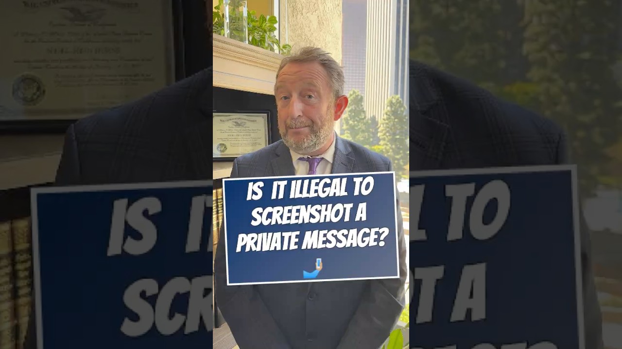 Can You Legally Screenshot and Share DMs? 📩 #shorts