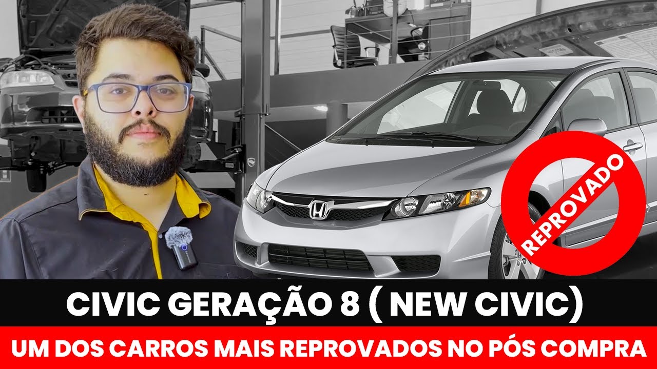 CIVIC G8 (NEW CIVIC) UM DOS CARROS MAIS REPROVADOS NO PÓS COMPRA
