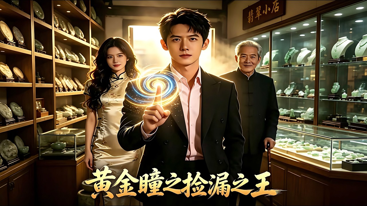 【Full Version】《黄金瞳之捡漏之王》许富贵拥有黄金瞳，能透视翡翠原石。他一战成名后被珠宝巨头聂天雄视为眼中钉！#shorts video#AI短劇#梦境放映室