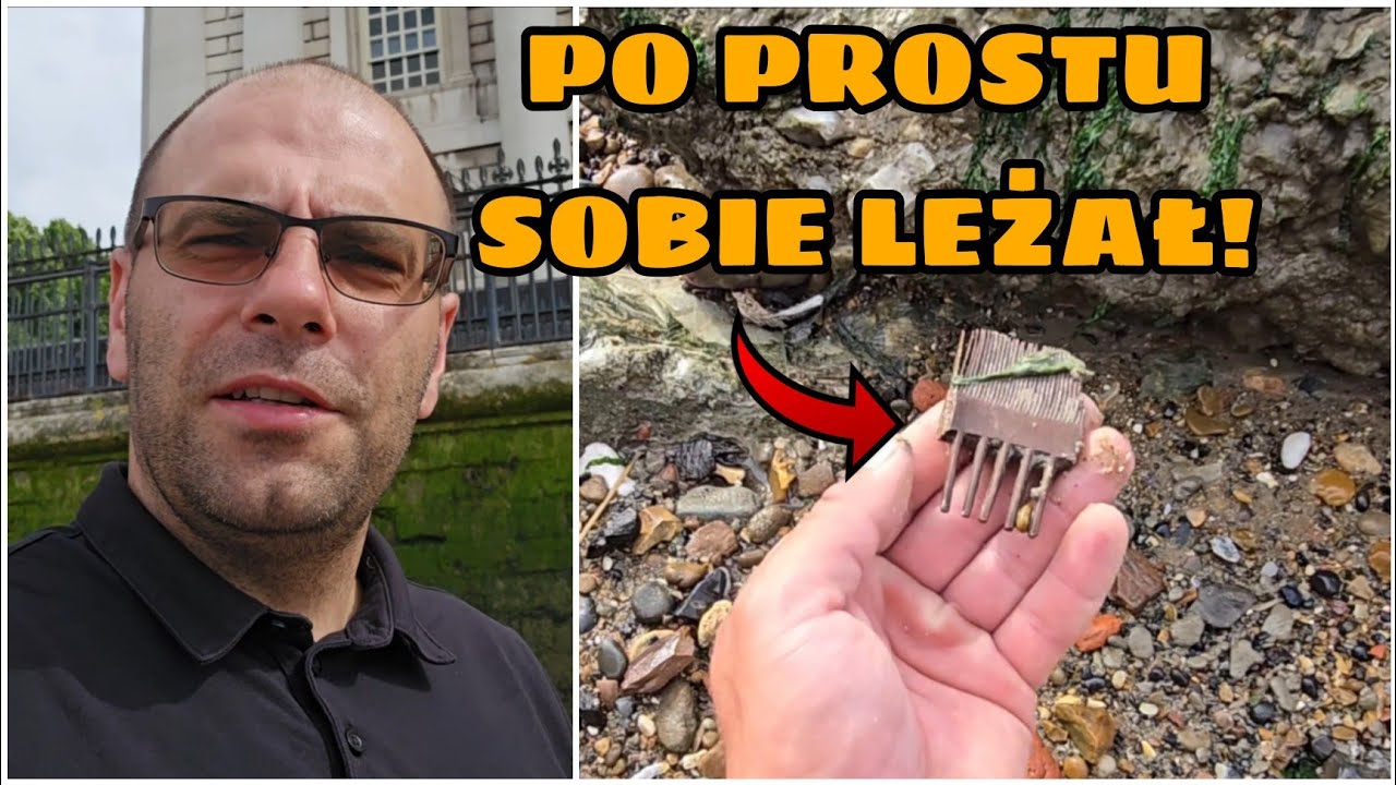 PRZPIĘKNY 300 LETNI GRZEBIEŃ! Srebro, monety! Celt wraca ze mna do POLSKI! Ostatni wypad nad Tamizą.