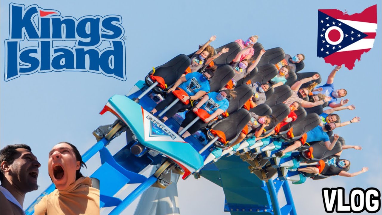 First Ever Visit to KINGS ISLAND - Mason, Ohio | VLOG [2022]