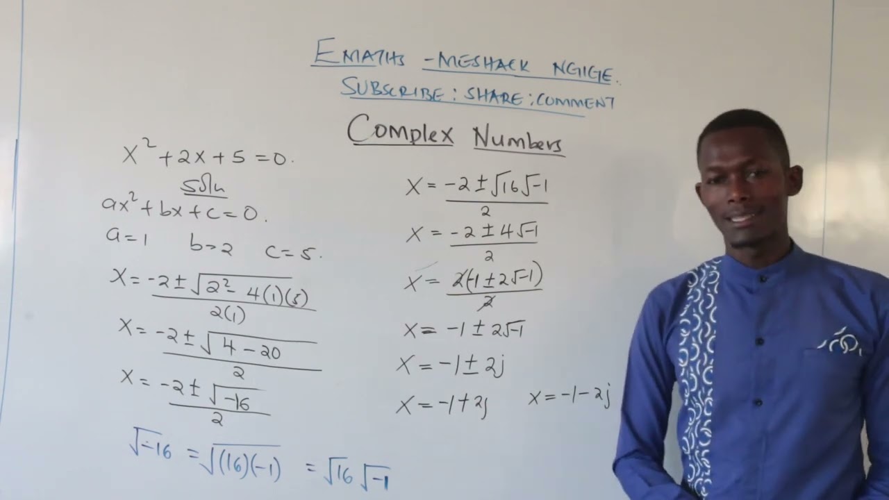COMPLEX NUMBERS INTRODUCTION ( WELL EXPLAINED )