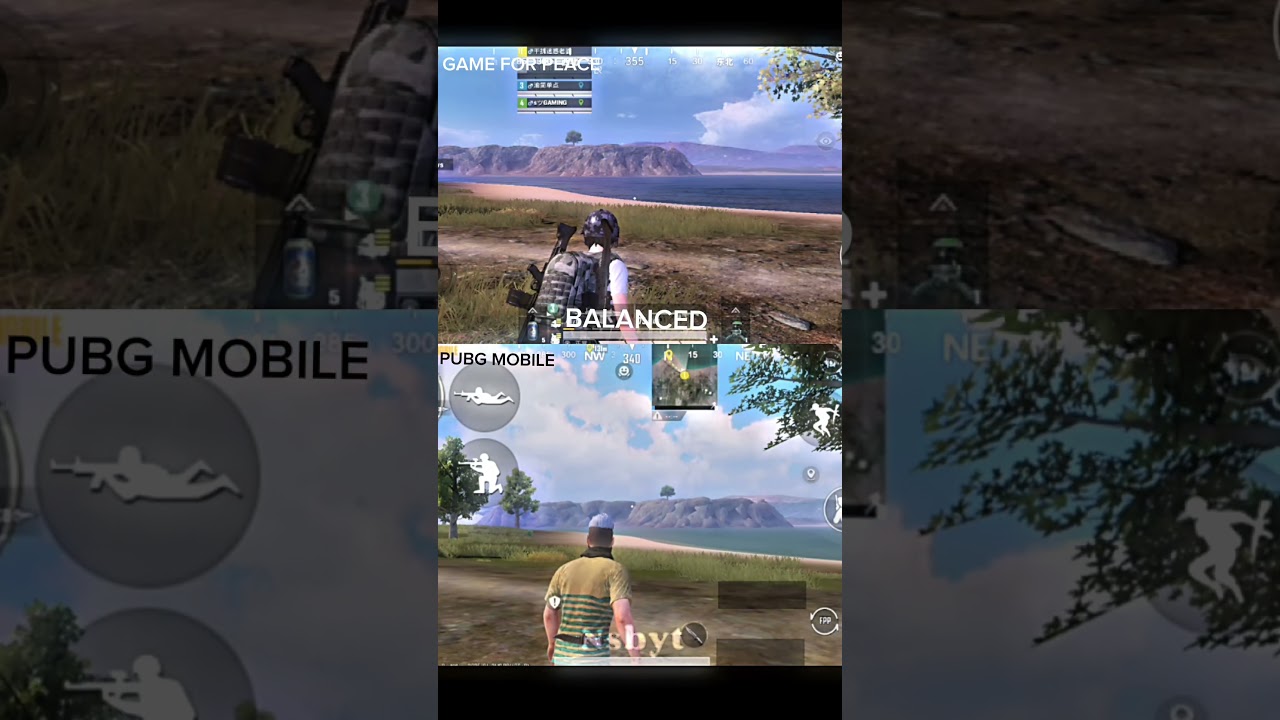 | graphics comparison between pubg mobile and game for peace | #pubgmobile #gameforpeace #graphic