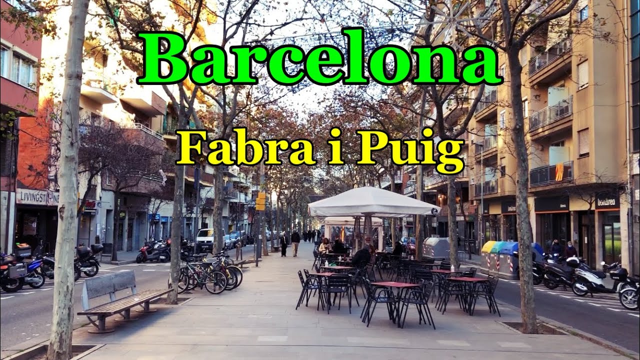 [[SPAIN-BARCELONA]] Walking along Fabra i Puig street...03/JAN/2021 03:20 pm