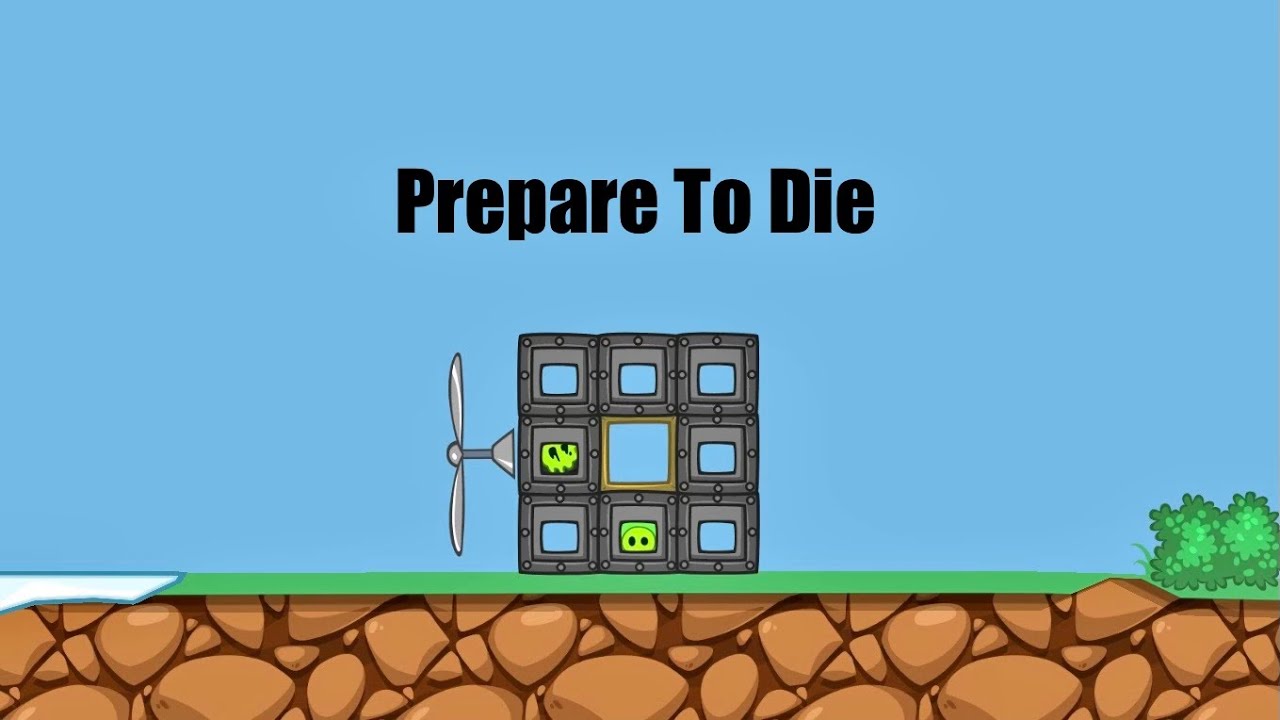 Bad Piggies Railgun Destruction Showcase