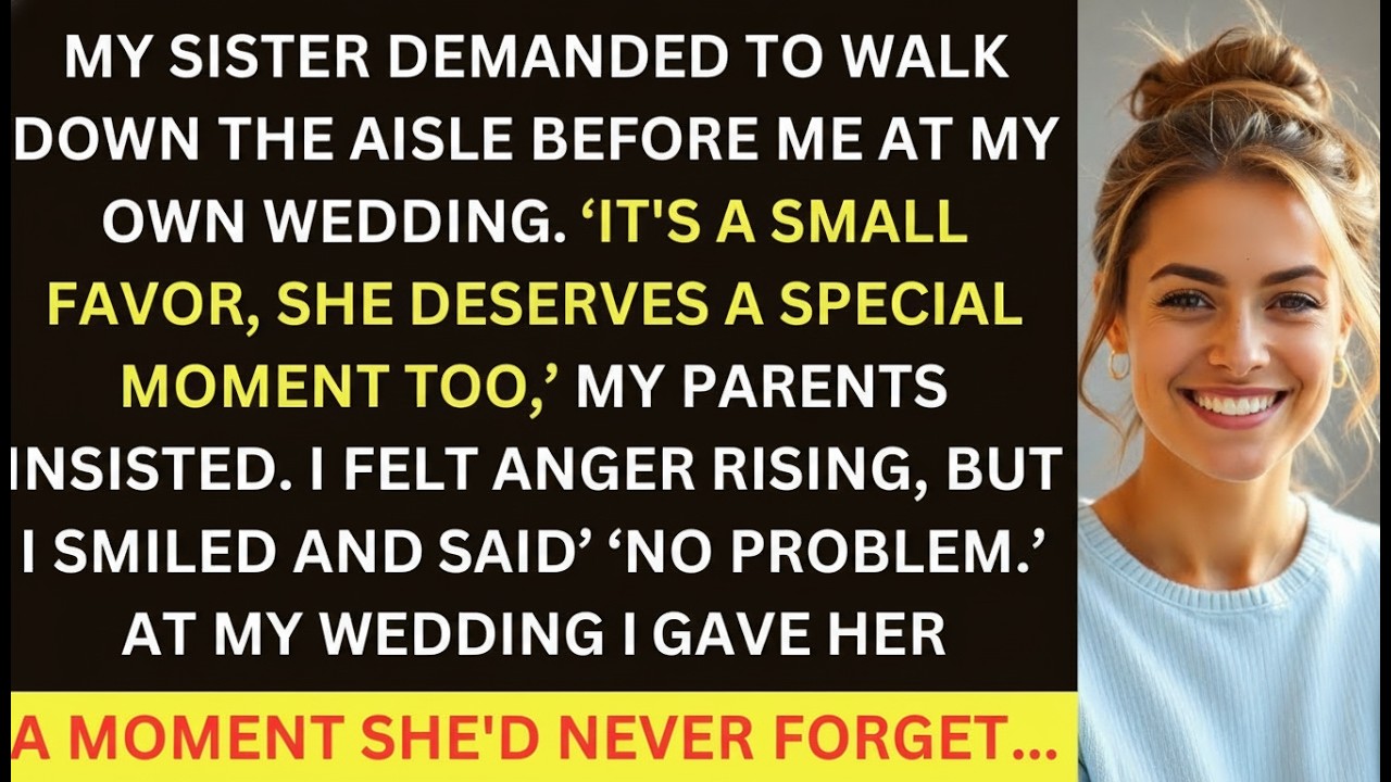 Wedding Drama: Sister First, Me Second — What Happened Shocked Everyone