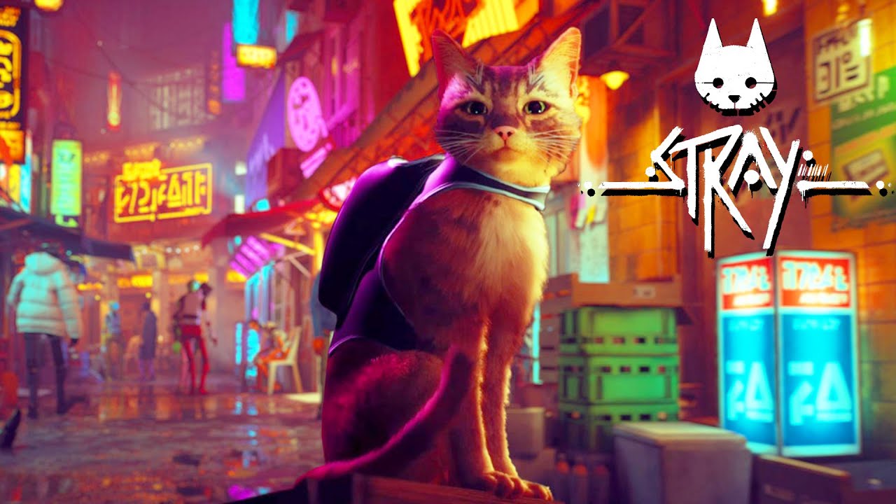 FIRST LOOK | Exploring Post-Apocalyptic Cyberpunk City as a Cat in 'Stray' | OUT NOW