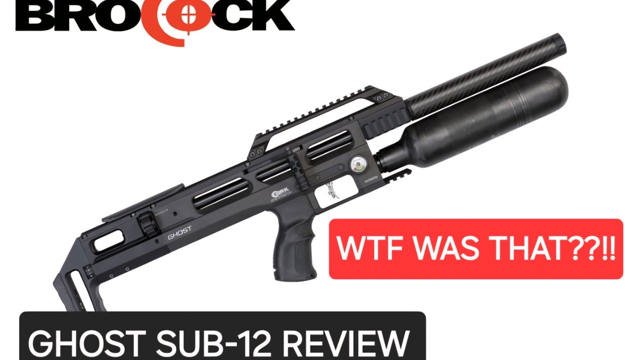 EP 7. BRK GHOST AIRGUN REVIEW SUB 12. 100M RANGE TEST.  WHAT WAS THAT??