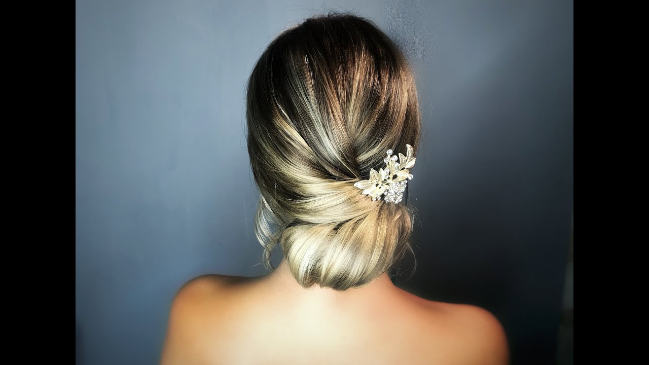 CHIGNON PULITO E BASSO step by step