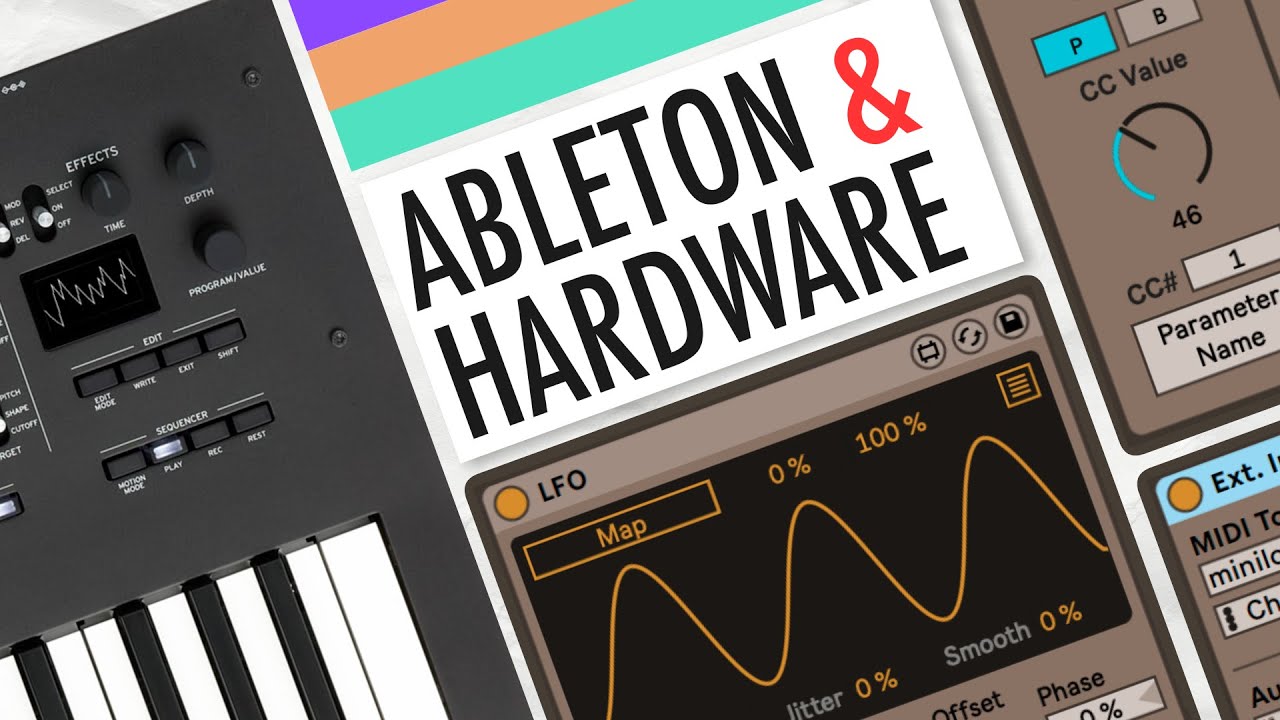 Аппаратные синтезаторы и Ableton — полное руководство по подключению, управлению и автоматизации ...