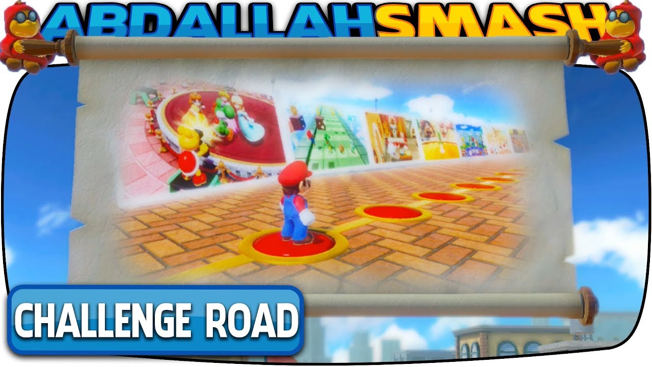 Super Mario Party:  Challenge Road Gameplay!