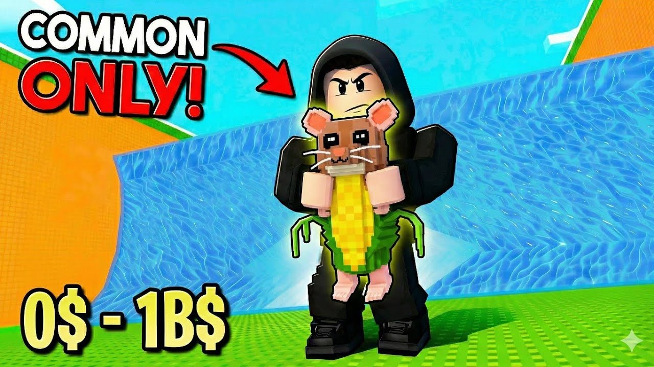 $0 to $1 Billion Using Only Common Brainrots In Escape Tsunami For Brainrots 