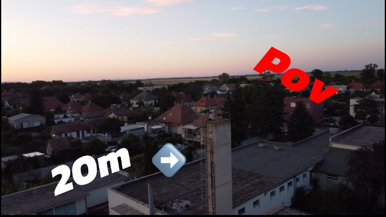 20m Komín Urban Climbing Gopro Hero 9 and Dji mini SE #4kvideo #gopro #pov #climbing #dji #chimney
