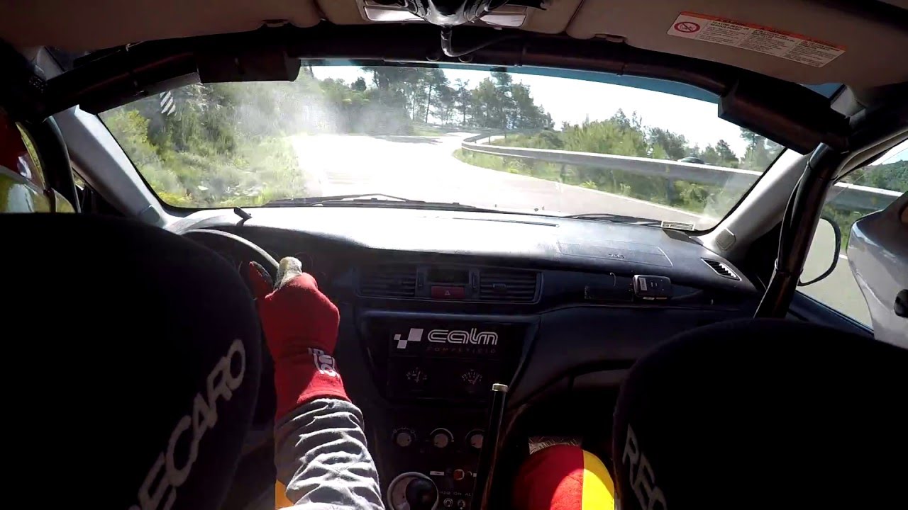 Onboard Mitsu EVO IX |  Marsol-Martin | Rallysprint Talamanca 2016