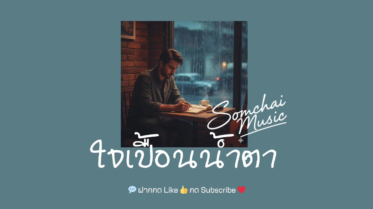 ใจเปื้อนน้ำตา - Somchai Music