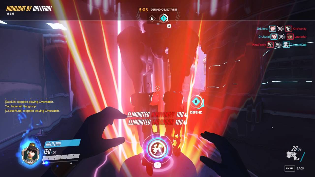 Overwatch - Highlight 6/2/2016 D.Va (Volksaya)