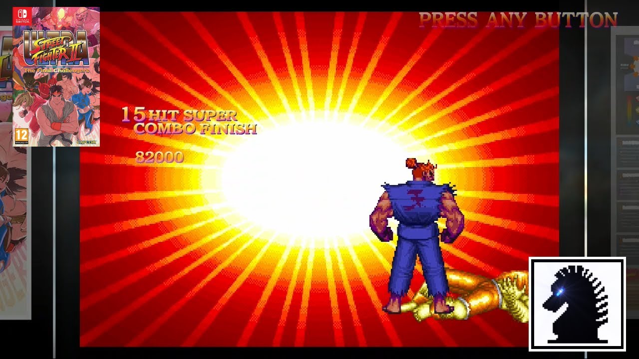 NS Ultra Street Fighter II: The Final Challengers - Classic Mode - Shin Akuma