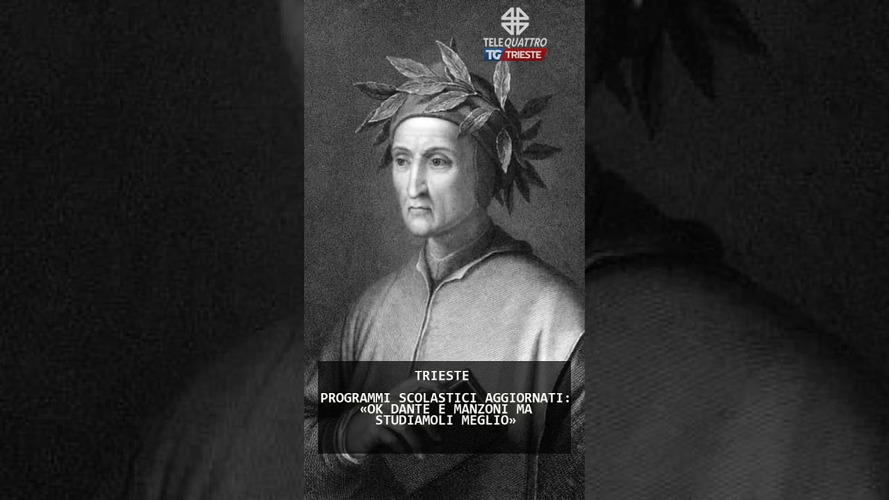 PROGRAMMI SCOLASTICI AGGIORNATI: &laquo;OK DANTE E MANZONI MA STUDIAMOLI MEGLIO&raquo; | 12/04/2026