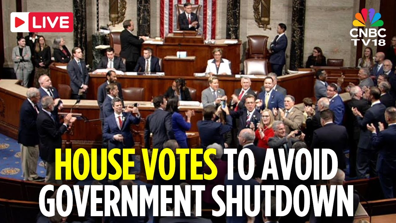 US House LIVE: House Approves Stopgap Funding Bill to Avoid Government Shutdown | House GOP | N18G