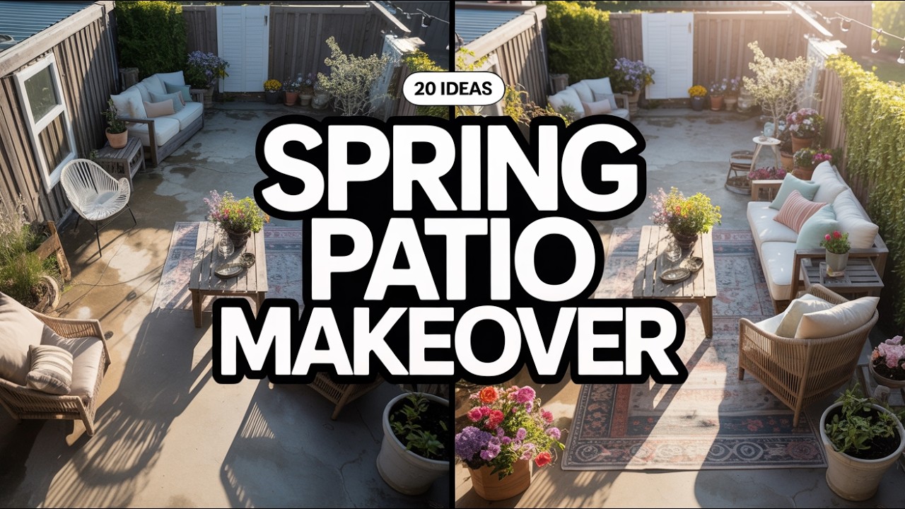 20 Spring Patio Ideas For Chic Outdoor Living