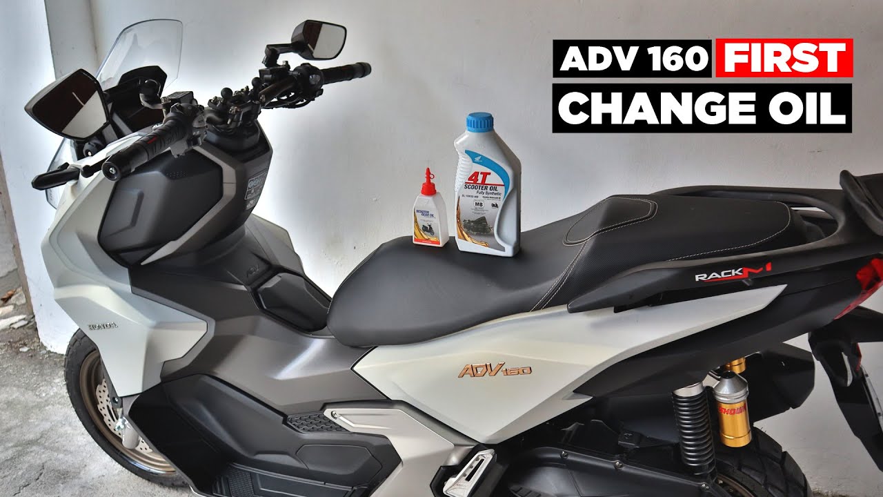 ADV 160 | First Change Oil